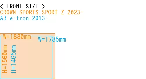 #CROWN SPORTS SPORT Z 2023- + A3 e-tron 2013-
